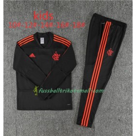Flamengo Kinder Sweatshirts Anzüge Schwarz 2018-2019